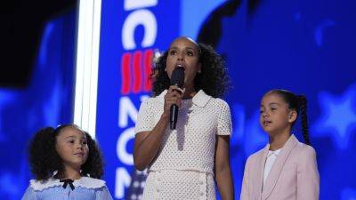 Kamala Harris - Bill Clinton - CHRIS MEGERIAN - Kerry Washington - How do you pronounce Kamala? Her grandnieces explain at the DNC - apnews.com - Washington - city Washington