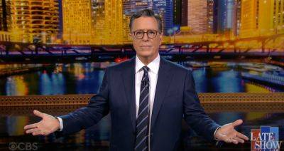 Donald Trump - Kamala Harris - Barack Obama - Marco Rubio - Michelle Obama - Stephen Colbert - Lara Trump - Tim Walz - Rhian Lubin - Stephen Colbert roasts Trump over Truth Social DNC ‘fact check’ – and one particular post about Walz - independent.co.uk - city Chicago