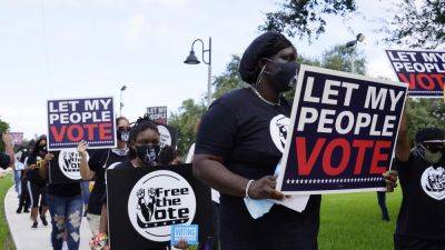 Ron Desantis - Ashley Lopez - Florida felons could get a bit more clarity on their voting rights with a new proposal - npr.org - state Florida