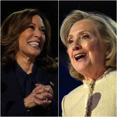 Donald Trump - Kamala Harris - Hillary Clinton - Kelly Rissman - Monica Lewinsky - Fox - Willie Brown - Trump shares MAGA supporter’s disgusting remark about Kamala Harris and Hillary Clinton - independent.co.uk - San Francisco - county Brown