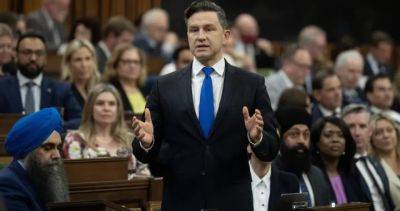 Chrystia Freeland - Justin Trudeau - Jagmeet Singh - Pierre Poilievre - Poilievre urges Singh to force fall election by ending NDP deal with Liberals - globalnews.ca - Canada - city Ottawa - county Power