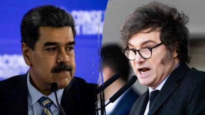 Peter Aitken - Javier Milei - Fox - Edmundo González - Argentina's Milei rallies Venezuelan opposition despite Maduro's 'ugly' attacks - foxnews.com - Usa - Venezuela - Argentina