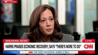 Kamala Harris - Dana Bash - Emma Colton - Harris claims she 'made clear' her position on fracking in 2020 – transcript shows another story - foxnews.com - Usa - state California