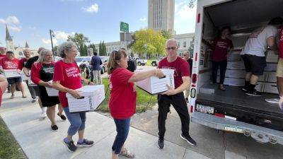 A measure to repeal a private school tuition funding law in Nebraska will make the November ballot