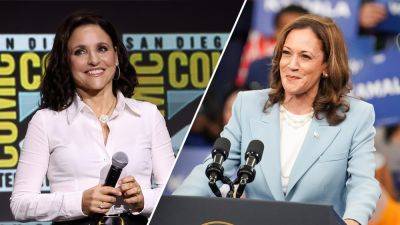 Julia Louis-Dreyfus is 'delighted' by 'Veep' resurgence after Harris bid, hopes it helps her campaign