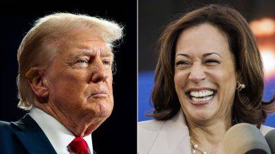 Donald Trump - Kamala Harris - Hillary Clinton - Zachary B Wolf - ‘Weird’ election turns to how Harris laughs and Trump does not laugh at all - edition.cnn.com - Usa - state Michigan - state Wisconsin - Milwaukee, state Wisconsin