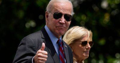 Biden Praises Harris-Walz Ticket, Calls On 'All Americans' To Defend Democracy