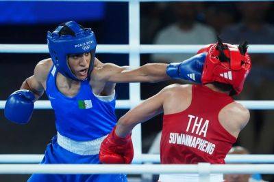 Donald Trump - Imane Khelif - Algerian fans celebrate as Imane Khelif books place in women’s 66kg final - independent.co.uk - Usa - China - Italy - Thailand - Algeria