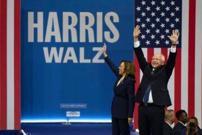 Kamala Harris - The Associated Press - Tim Walz - Harris And Walz - The Latest: Harris and Walz debut at Philadelphia rally - independent.co.uk - Usa - state Pennsylvania - state Minnesota - city Philadelphia - county Harris - state Midwestern - county Vance