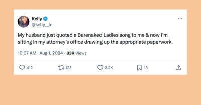 20 Of The Funniest Tweets About Married Life (July 30 - August 5)