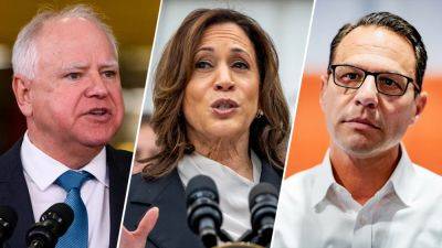 Kamala Harris - Josh Shapiro - Tom Cotton - Andrew Mark Miller - Lee Zeldin - Tim Walz - Fox - Social media explodes with theory Harris snubbed Gov. Shapiro as VP pick to appease anti-Israel wing of Dems - foxnews.com - Israel - state Minnesota - Iran - Palestine