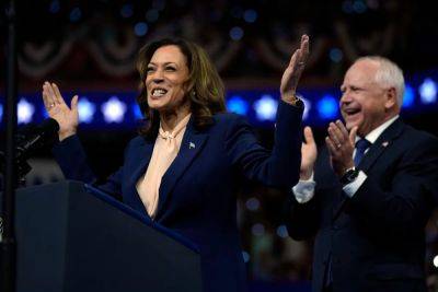 Josh Shapiro - Bob Casey - John Fetterman - Joe Sommerlad - Doug Emhoff - Tim Walz - Read Kamala Harris’s rally speech introducing Tim Walz as her VP pick in full - independent.co.uk - Usa - state Pennsylvania