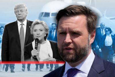 Donald Trump - Kamala Harris - Hillary Clinton - Richard Hall - ‘Policy attack dog’ or ‘creepy’? Vance’s plane incident with Harris adds to his weird factor - independent.co.uk - state Michigan - state Wisconsin - Philadelphia - county Eau Claire