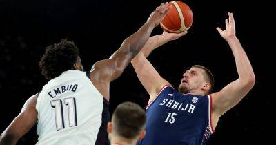 Ron Dicker - U.S. Men's Basketball Beats Serbia In A Nail-Biter At Paris Olympics - huffpost.com - Usa - France - city Paris - city Tokyo - Serbia