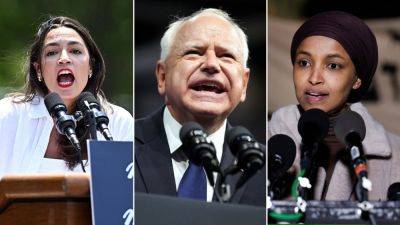 Kamala Harris - Josh Shapiro - Alexandria Ocasio-Cortez - Bernie Sander - Tim Walz - Adam Shaw - 'Great asset': Radical Dems, socialists thrilled by Harris’ VP pick Tim Walz - foxnews.com - Usa - state Pennsylvania - state Minnesota - Palestine - city Sander