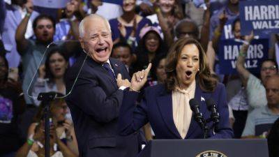 Donald Trump - Kamala Harris - Danielle Kurtzleben - Tim Walz - Walz and legions of 'dudes' want to give men permission to vote Democrat - npr.org - state Minnesota - county Liberty - state Oregon