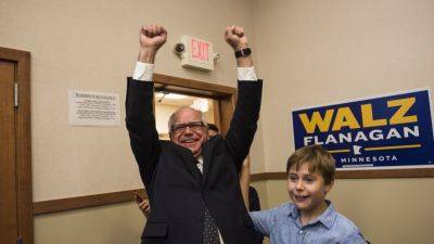 'Midwestern Nice' and 'Fun Dad' posts abound after Tim Walz is named VP pick