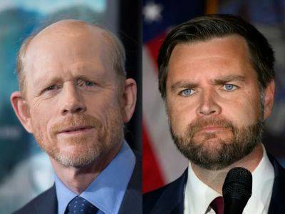 Kamala Harris - Trump - Jacob Stolworthy - Ron Howard - Hillbilly Elegy director Ron Howard says he’s ‘surprised and disappointed’ by JD Vance - independent.co.uk - Usa