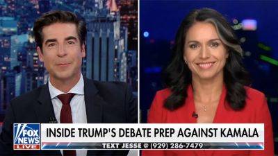 Donald Trump - Kamala Harris - Jesse Watters Primetime - Hanna Panreck - Fox - Tulsi Gabbard reveals how she 'dissected' Kamala Harris during 2019 Dem primary debate - foxnews.com - Usa - state California - county Harris