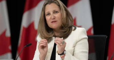 Freeland blasts Canadian funds going to ‘Russians at War’ doc: ‘Not right’