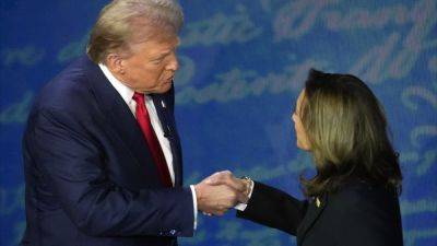 Donald Trump - Kamala Harris - JONATHAN J COOPER - Candidates spar on economy and abortion as Harris takes on Trump in a way Biden could not - apnews.com - Washington