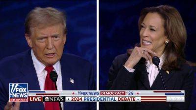 Donald Trump - Kamala Harris - Andrew Mark Miller - Kayleigh Macenany - Tim Walz - Greg Gutfeld - Fox - Social media erupts over 'repulsive' Trump-Harris presidential debate: 'Phony and rehearsed' - foxnews.com - Usa - state Minnesota