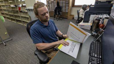 The first general election ballots are going in the mail as the presidential contest nears