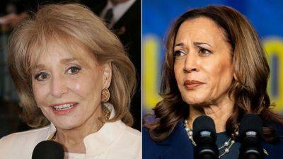 Barbara Walters would expect Kamala Harris to do interviews, author says: 'Part of the job of being president'