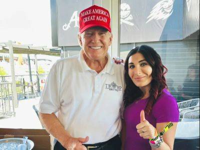 Donald Trump - Kamala Harris - Marjorie Taylor Greene - Lindsey Graham - Kari Lake - Laura Loomer - America I (I) - Trump’s ties to ‘toxic’ far-right activist Laura Loomer are causing a MAGA civil war. But they go way back - independent.co.uk - Usa - state Pennsylvania - state Florida - state Arizona