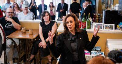 Kamala Harris - Donald J.Trump - John Fetterman - Into Trump - Harris Visits Red Areas of Pennsylvania, Hoping to Cut Into Trump’s Edge - nytimes.com - state Pennsylvania - state California - city Pittsburgh - Philadelphia - county Wilkes