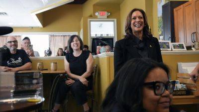 Joe Biden - Donald Trump - Kamala Harris - DARLENE SUPERVILLE - Harris says she is different from Biden because ‘I offer a new generation of leadership’ - apnews.com - Washington - city Philadelphia