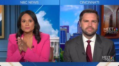 Kamala Harris - Laura Loomer - John Bowden - Usha Vance - ‘I don’t like those comments’: JD Vance, married to an Indian-American, distances himself from Laura Loomer’s racist slur - independent.co.uk - Usa - India - state Ohio - Haiti - county Vance