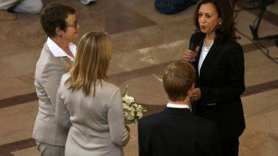 Long before gay marriage was popular, Kamala Harris was at the forefront of the equal rights battle