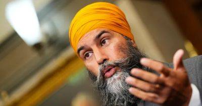 Canadians are ‘done with Justin Trudeau,’ Singh says