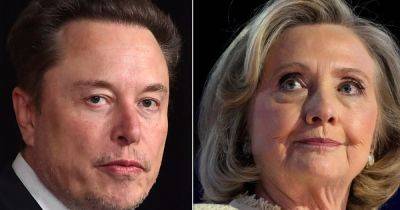 Hillary Clinton Scorches Elon Musk For 'Rotten And Creepy' Comments To Taylor Swift