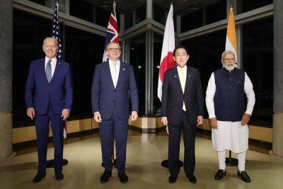 Joe Biden - Karine Jean-Pierre - Narendra Modi - Arpan Rai - Fumio Kishida - Anthony Albanese - Japan, Australia, US and India set to launch joint sea patrols to keep China in check - independent.co.uk - Usa - China - city Beijing - India - Taiwan - Indonesia - Australia - Japan - state Delaware - county Pacific - city Wilmington - region Indo-Pacific - Philippines - Vietnam - Malaysia