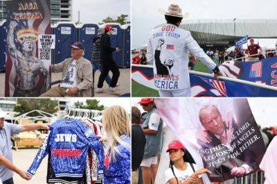 Trump - Graig Graziosi - Ryan Wesley Routh - Pictured: Trump backers treating ex-president as God-like figure before New York rally - independent.co.uk - city New York - state Florida - New York