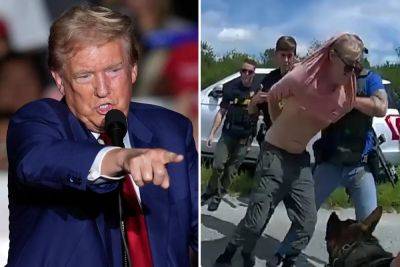 Donald Trump - Gustaf Kilander - Police force gifts Trump signed handcuffs used to arrest assassination attempt suspect - independent.co.uk - state Florida - county Palm Beach - city West Palm Beach, state Florida - county Martin