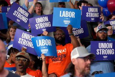 Donald Trump - Kamala Harris - Eric Garcia - Harris and Walz blitz the Blue Wall while Trump phones it in on Labor Day - independent.co.uk - Usa - state Pennsylvania - Georgia - state Nevada - Afghanistan - state Arizona - state North Carolina - state Michigan - state Wisconsin - city Johnstown, state Pennsylvania