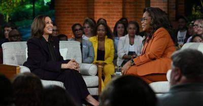 Kamala Harris - Donald J.Trump - Oprah Winfrey - Jennifer Lopez - Meryl Streep - Harris Hits Core Campaign Themes in Emotional Forum With Oprah Winfrey - nytimes.com - Usa