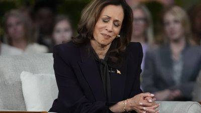 Joe Biden - Donald Trump - Kamala Harris - JOSH BOAK - LINLEY SANDERS - Voters split on whether Harris or Trump would do a better job on the economy: AP-NORC poll - apnews.com - Usa - Washington - county Harris