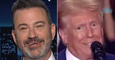 Donald Trump - Kamala Harris - Trump - Jimmy Kimmel - Ed Mazza - Jimmy Kimmel Jabs Trump's Sorest Of All Sore Spots With Humiliating Video Evidence - huffpost.com - state New York - county Island - county Long - city Nassau