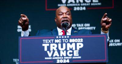 Kamala Harris - Donald J.Trump - Mark Robinson - Bill - Martin Luther-King - Inside a Harris Ad That Tries to Saddle Trump With Mark Robinson’s Baggage - nytimes.com - state North Carolina - county Day