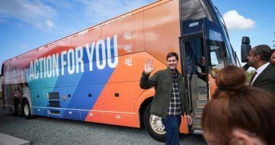 B.C. election campaign officially underway; Eby is on the trail