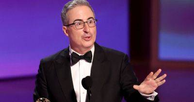 Emmy Awards - John Oliver - 9 Awkward Moments From The 2024 Emmy Awards - huffpost.com