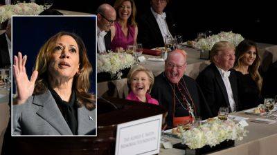 Joe Biden - Kamala Harris - Richard Nixon - Ronald Reagan - Trump - John F.Kennedy - Fox - Kamala Harris plans to skip historic Al Smith dinner despite long-standing tradition: report - foxnews.com - New York - county Harris