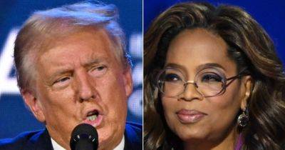 Trump Bashes Oprah Over Harris Event In Late Night Meltdown: 'This Isn't The Real' Her