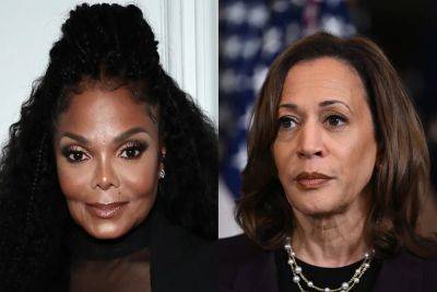 Donald Trump - Kamala Harris - Kevin E G Perry - Janet Jackson - Janet Jackson’s ‘apology’ for shocking Kamala Harris comments was not authorised by singer - independent.co.uk - Usa - India