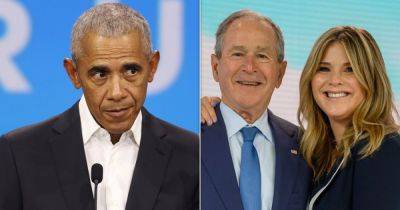 George W.Bush - Barack Obama - Kevin Costner - Elyse Wanshel - John Legend - Kerry Washington - Jenna Bush Hager Says Her Dad Roasted Her So Hard, Barack Obama Felt Bad For Her - huffpost.com - Washington - state Texas - Mexico - Los Angeles - Austin, state Texas