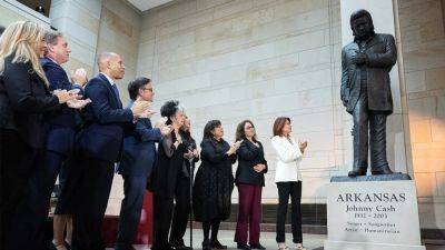 Mike Johnson - Elizabeth Elkind - Johnny Cash - Rock - Johnny Cash monument unveiled on Capitol Hill: 'Embodies the American spirit' - foxnews.com - Usa